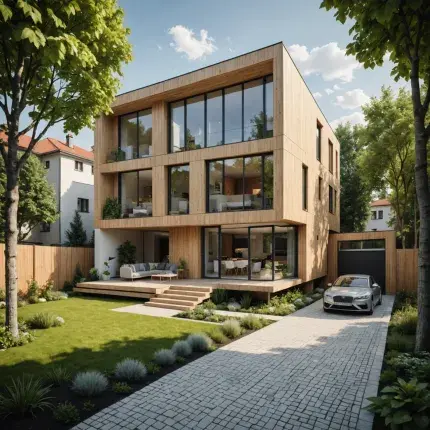 Tendința Materialelor Ecologice pentru Construcții: Interioare care Respectă Noi Standarde